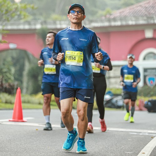 Race photo from BOGORUN 2026