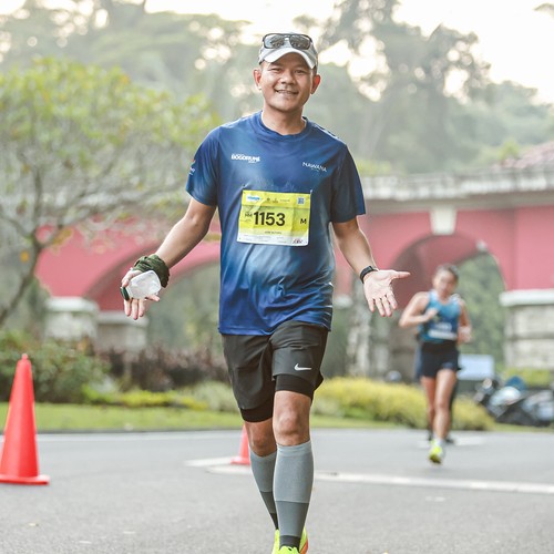 Race photo from BOGORUN 2026