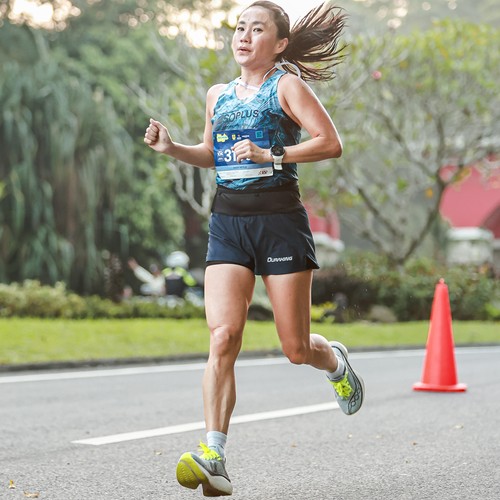 Race photo from BOGORUN 2026