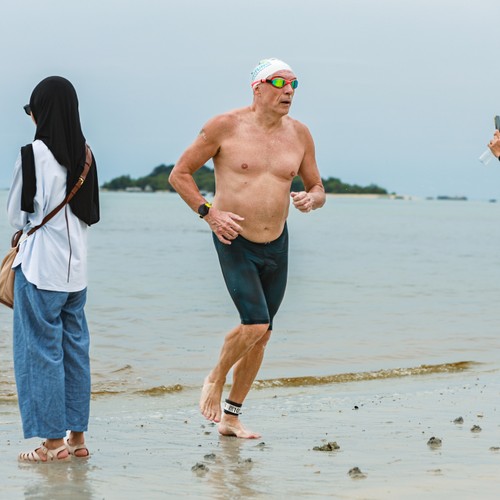 Race photo from Belitung Multisport Festival