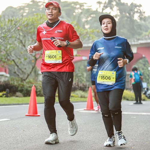 Race photo from BOGORUN 2026
