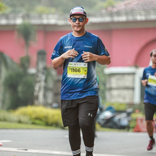 Race photo from BOGORUN 2026