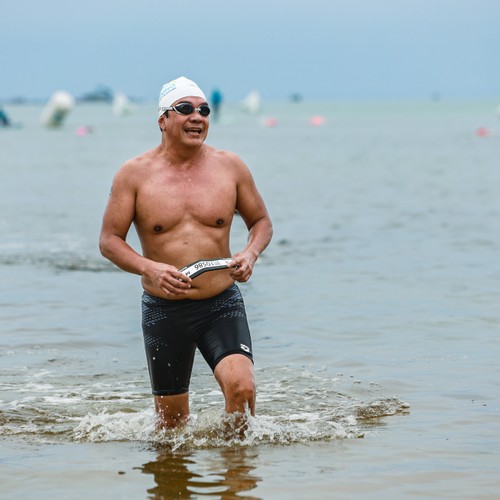 Race photo from Belitung Multisport Festival