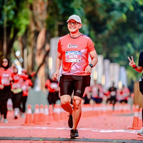 Race photo from SMARTFREN RUN 2026