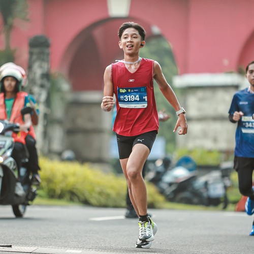 Race photo from BOGORUN 2026