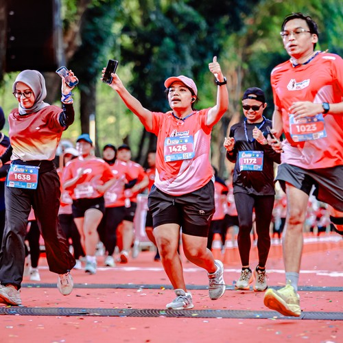 Race photo from SMARTFREN RUN 2026