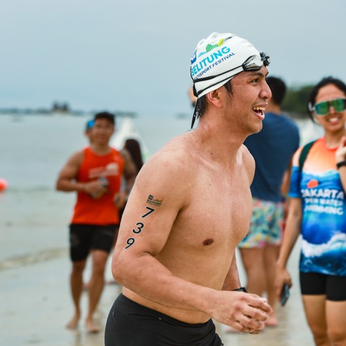 Race photo from Belitung Multisport Festival