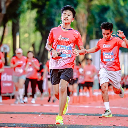 Race photo from SMARTFREN RUN 2026