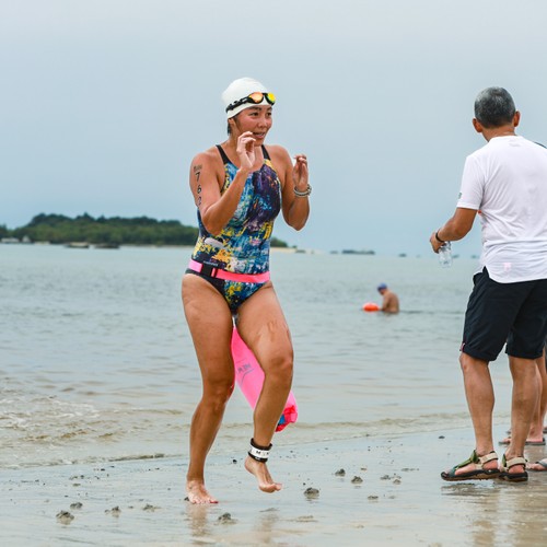 Race photo from Belitung Multisport Festival