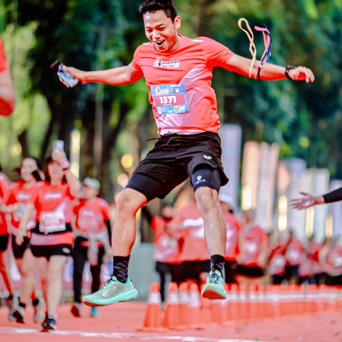 Race photo from SMARTFREN RUN 2026