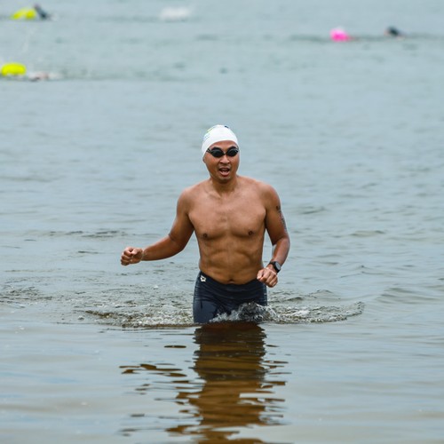 Race photo from Belitung Multisport Festival