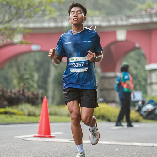 Race photo from BOGORUN 2026