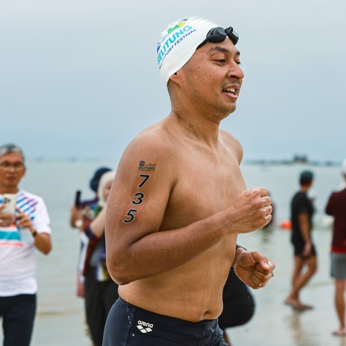 Race photo from Belitung Multisport Festival