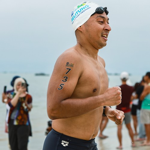 Race photo from Belitung Multisport Festival