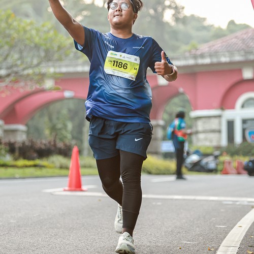 Race photo from BOGORUN 2026
