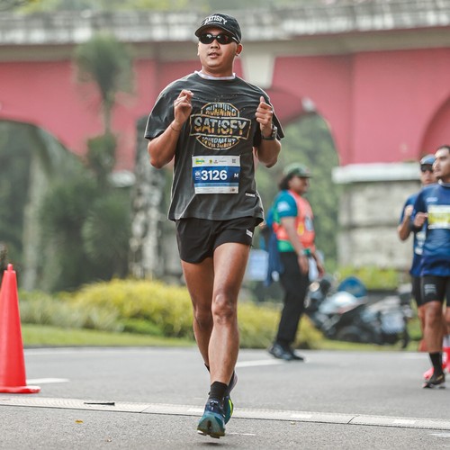 Race photo from BOGORUN 2026