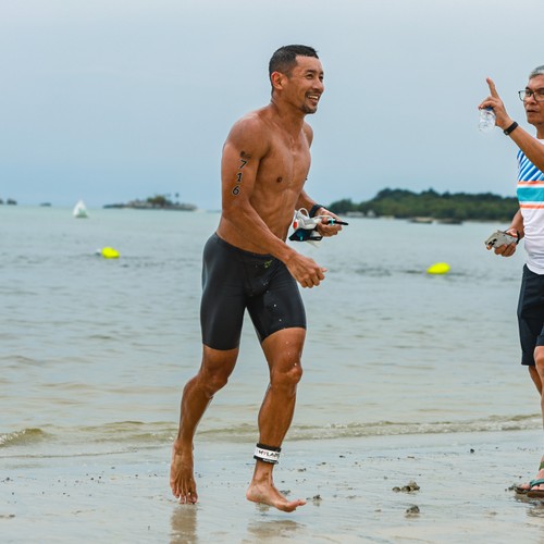 Race photo from Belitung Multisport Festival