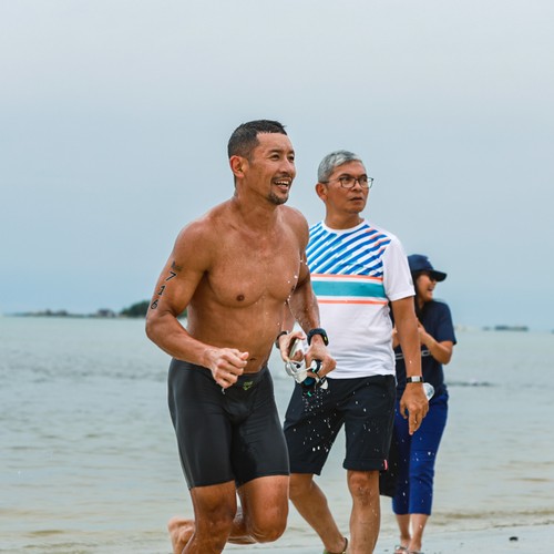 Race photo from Belitung Multisport Festival