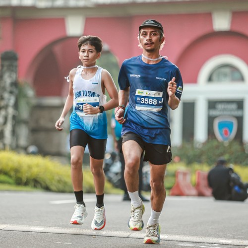 Race photo from BOGORUN 2026