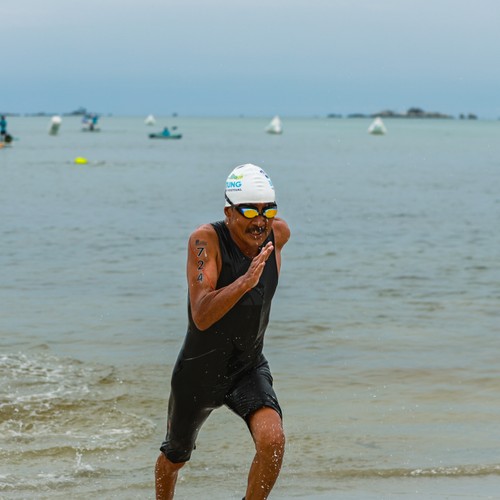 Race photo from Belitung Multisport Festival