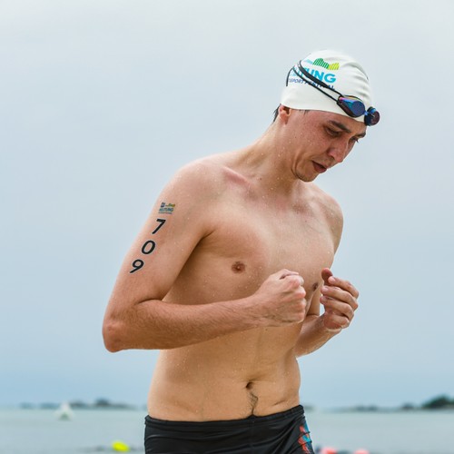 Race photo from Belitung Multisport Festival