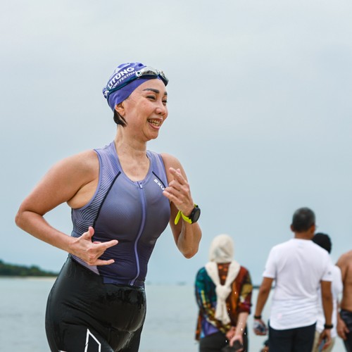 Race photo from Belitung Multisport Festival