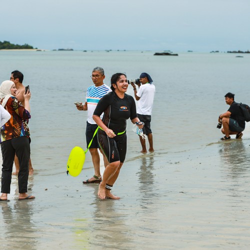 Race photo from Belitung Multisport Festival