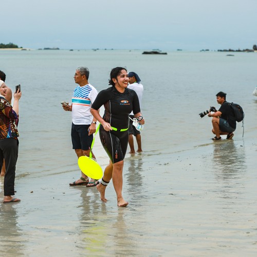 Race photo from Belitung Multisport Festival