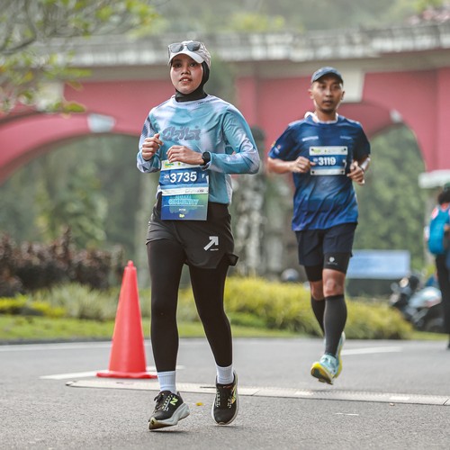 Race photo from BOGORUN 2026