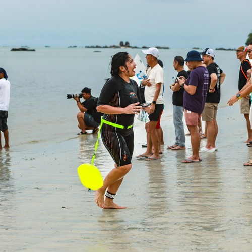 Race photo from Belitung Multisport Festival