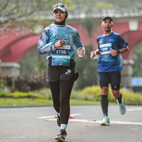 Race photo from BOGORUN 2026