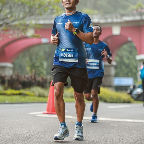 Race photo from BOGORUN 2026