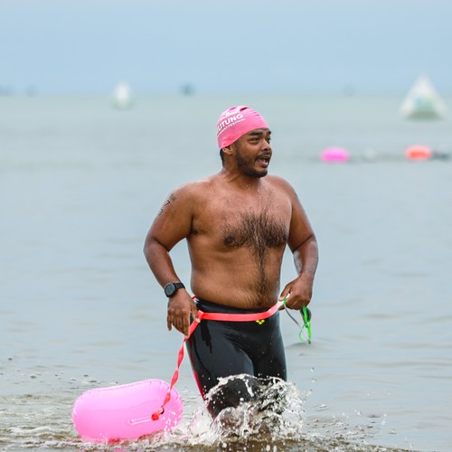 Race photo from Belitung Multisport Festival