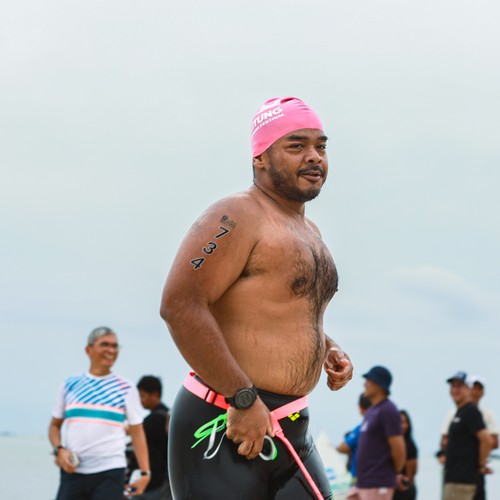 Race photo from Belitung Multisport Festival