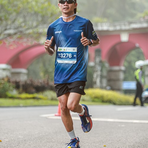 Race photo from BOGORUN 2026