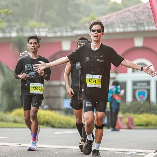 Race photo from BOGORUN 2026