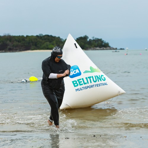 Race photo from Belitung Multisport Festival