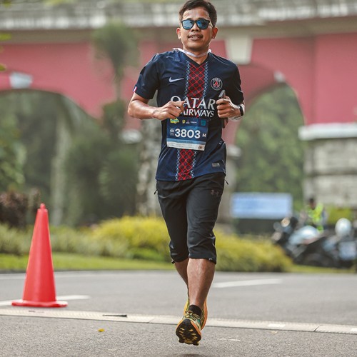 Race photo from BOGORUN 2026