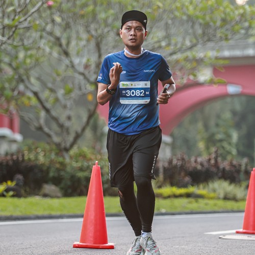 Race photo from BOGORUN 2026