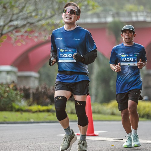 Race photo from BOGORUN 2026