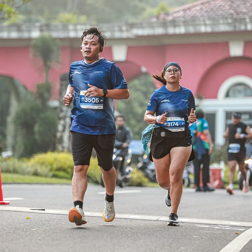 Race photo from BOGORUN 2026