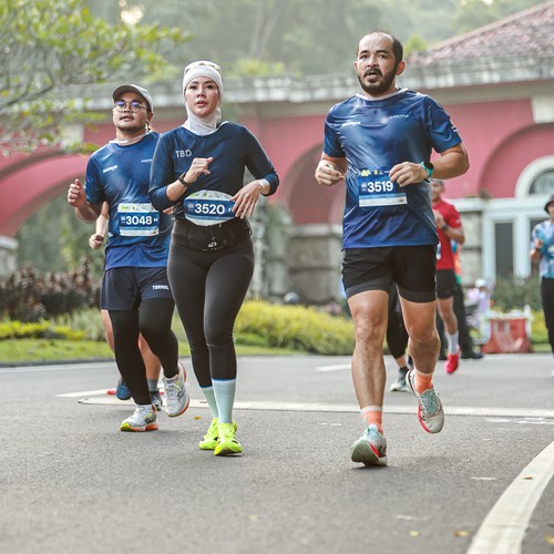 Race photo from BOGORUN 2026