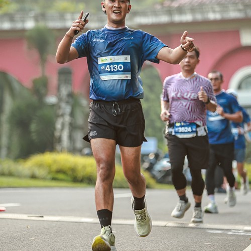 Race photo from BOGORUN 2026