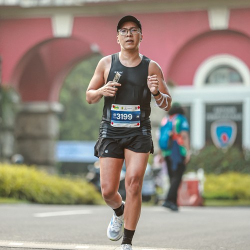 Race photo from BOGORUN 2026