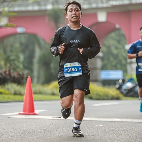 Race photo from BOGORUN 2026