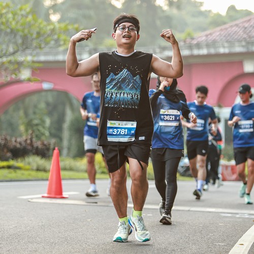 Race photo from BOGORUN 2026