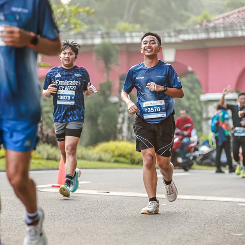 Race photo from BOGORUN 2026