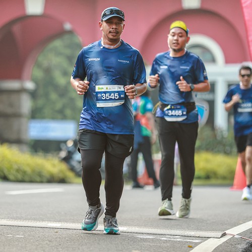 Race photo from BOGORUN 2026