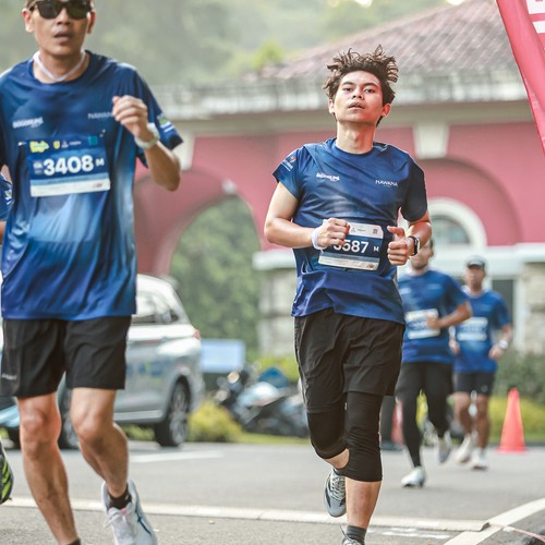 Race photo from BOGORUN 2026