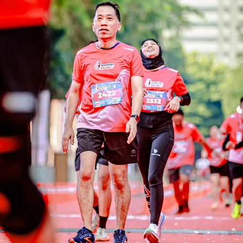 Race photo from SMARTFREN RUN 2026